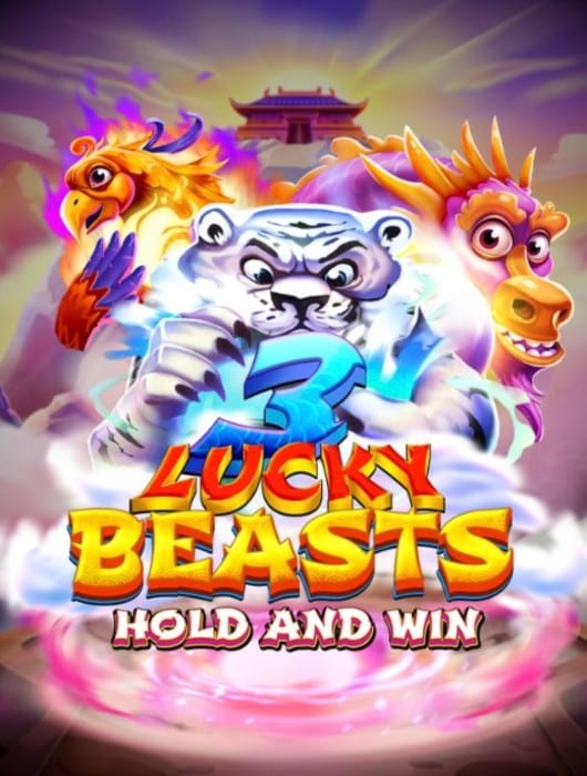 3 Lucky Beasts: Hold and Win – Hold & Win-slot från Octoplay med asiatiskt tema