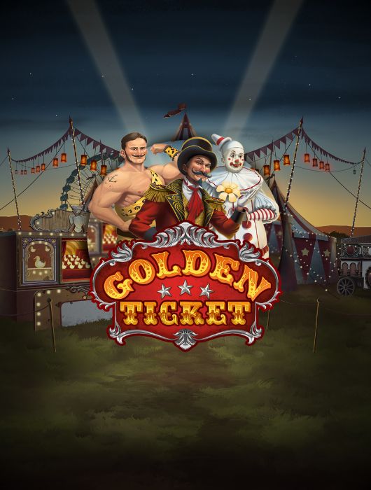 Golden Ticket – cirkusslot från Play'n GO med rutnät och expanderande spelplan