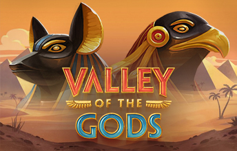 Valley of the Gods – egyptisk slot från Yggdrasil med respins och skarabéer